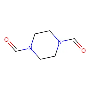 1,4-哌嗪二甲醛 structure
