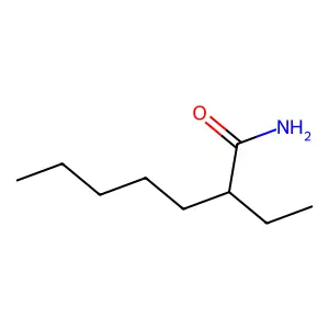 Heptanamide, 2-ethyl- structure