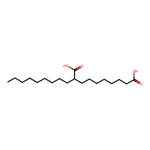9(或10)-羧基十八酸 structure