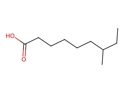7-Methylnonanoic acid structure