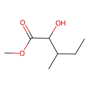 Methyl 2-hydroxy-3-methylpentanoate structure