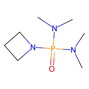 P-Azetidin-1-yl-N,N,N',N'-tetramethylphosphonic diamide structure