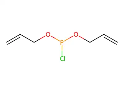 Diallyl phosphorochloridite structure
