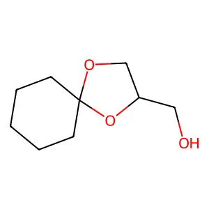 (1,4-Dioxaspiro(4.5)decan-2-yl)methanol structure