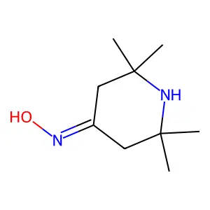 4-Piperidinone, 2,2,6,6-tetramethyl-, oxime structure