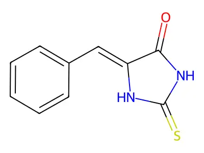 Benzalthiohydantoin structure