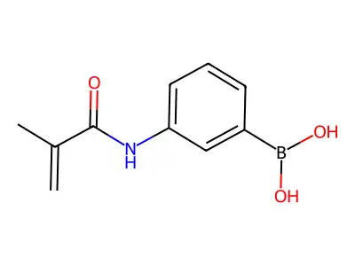 3-Methacrylamidophenylboronic Acid structure