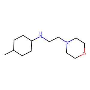 4-methyl-N-(2-morpholin-4-ylethyl)cyclohexan-1-amine structure