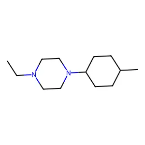 Piperazine, 1-ethyl-4-(4-methylcyclohexyl)-(9CI) structure