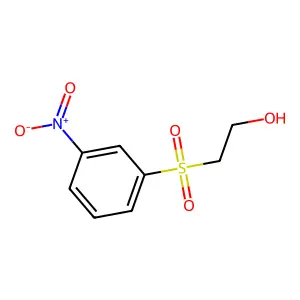 Ethanol, 2-[(3-nitrophenyl)sulfonyl]- structure