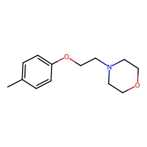 4-[2-(4-Methylphenoxy)ethyl]morpholine structure