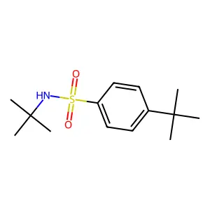 N,4-ditert-butylbenzenesulfonamide structure