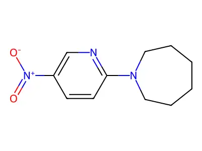 1-(5-Nitropyridin-2-yl)azepane structure
