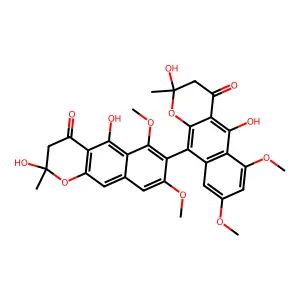 Aurasperone B structure