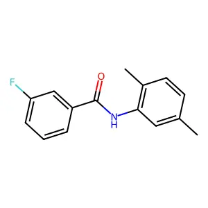 N-(2,5-二甲基苯基)-3-氟苯甲酰胺 structure
