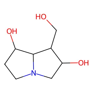 Croalbinecine structure