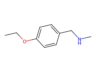 N-(4-ethoxybenzyl)-N-methylamine structure
