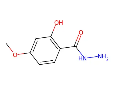 2-Hydroxy-4-methoxybenzohydrazide structure