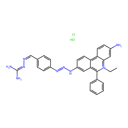 CAS 4174-64-5 - C29H29Cl2N9 structure