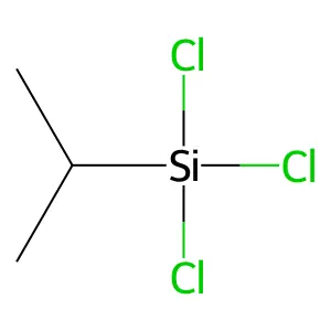 Isopropyltrichlorosilane structure