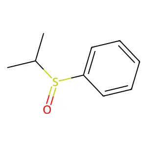 Propan-2-ylsulfinylbenzene structure