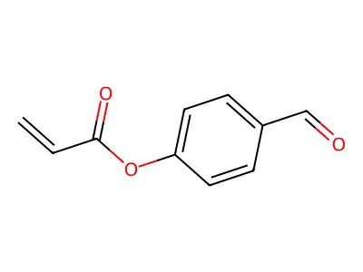(4-formylphenyl) Prop-2-enoate structure