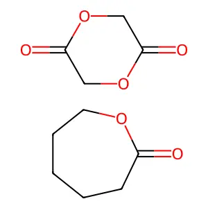 Poliglecaprone structure