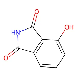 4-hydroxy-2,3-dihydro-1H-isoindole-1,3-dione structure