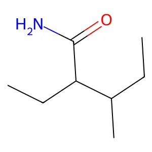 戊诺酰胺 structure