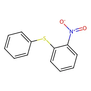 2-Nitrophenyl phenyl sulfide structure