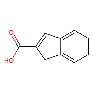 1H-Indene-2-carboxylic acid structure
