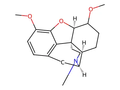 Tetrahydrothebaine structure