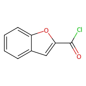 2-苯并呋喃甲酰氯 structure