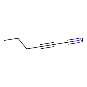 2-Hexynenitrile structure
