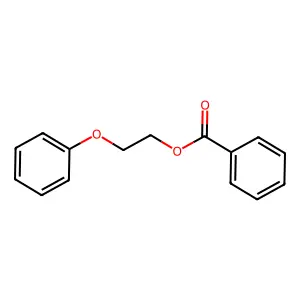 2-Phenoxyethyl benzoate structure