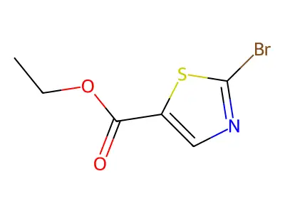 Ethyl 2-bromothiazole-5-carboxylate structure