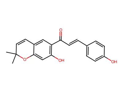 Bavachromene structure