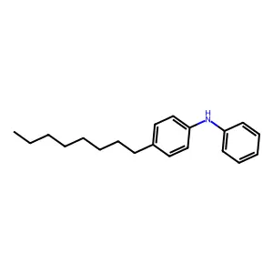4-Octyl-N-phenylaniline structure