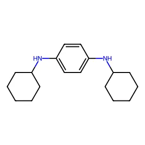 N1,N4-二环己基-1,4-苯二胺 structure