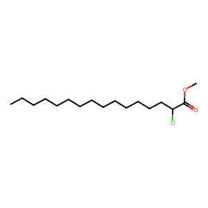 Methyl 2-chlorohexadecanoate structure