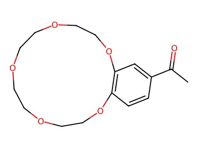4'-Acetylbenzo-15-crown 5-Ether structure