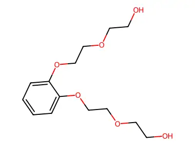 2-[2-[2-[2-(2-Hydroxyethoxy)ethoxy]phenoxy]ethoxy]ethanol structure