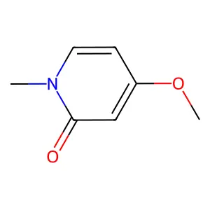 4-methoxy-N-methylpyridone-2 structure