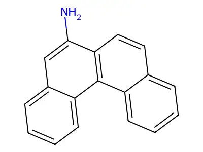 Benzo[c]phenanthren-6-amine structure
