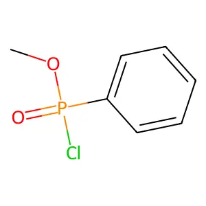 P-苯基甲基膦酰氯 structure