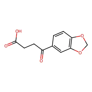 4-(1,3-Benzodioxol-5-yl)-4-oxobutanoic acid structure