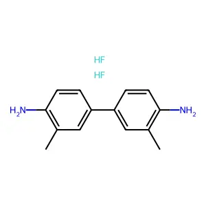邻联甲苯胺二氢氟酸盐 structure