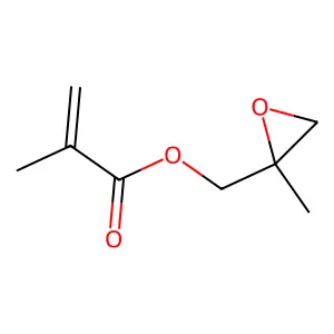 2-Propenoic acid, 2-methyl-, (2-methyl-2-oxiranyl)methyl ester structure