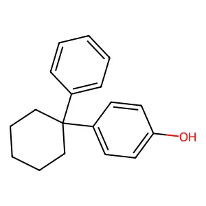 4-(1-Phenylcyclohexyl)phenol structure
