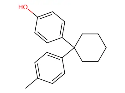4-[1-(4-Methylphenyl)cyclohexyl]phenol structure